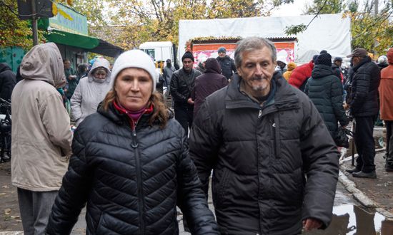Russia Ukraine Alyoshki Humanitarian Aid